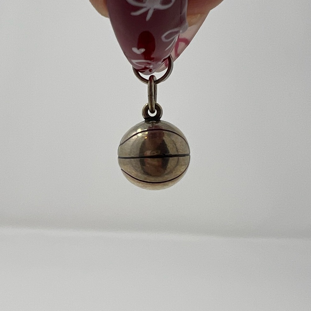 Retired James Avery Basketball Charm | - Picture 2 of 5